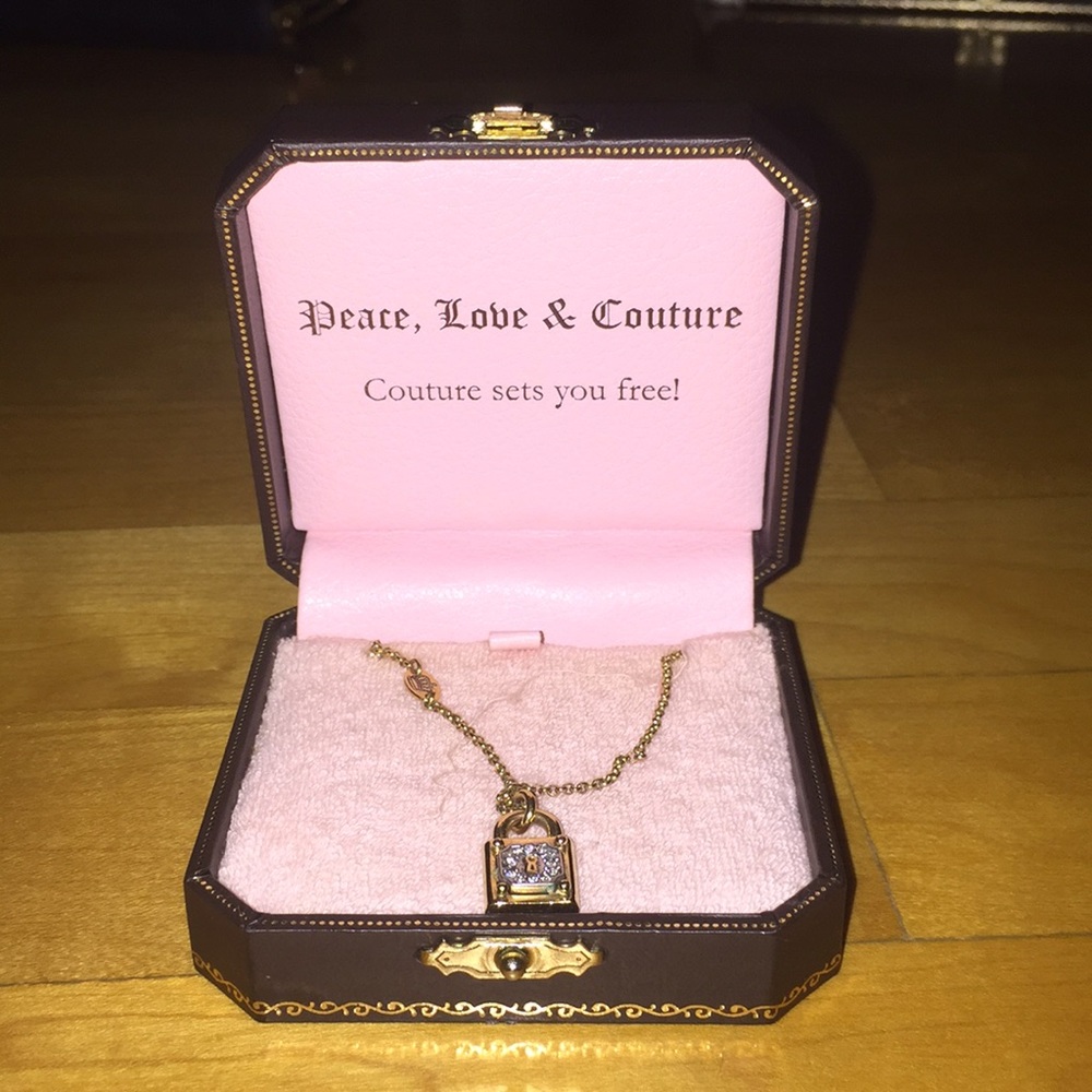 Juicy Couture locket necklace